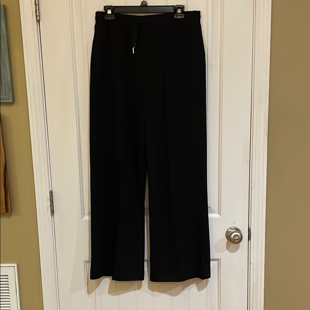 The willow tree long black pants in size large NWT
